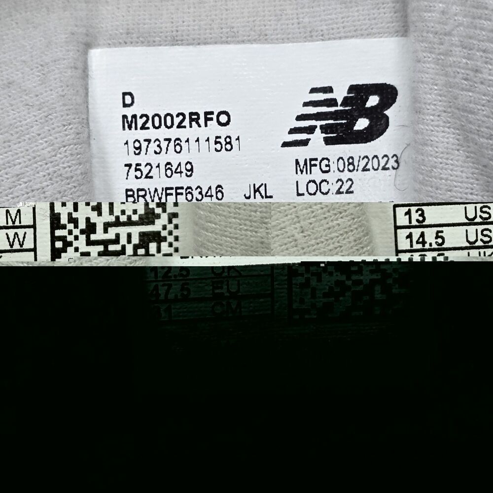 New Balance 2002R Men's Footlocker Exclusive Green Size 13 - Picture 12 of 13